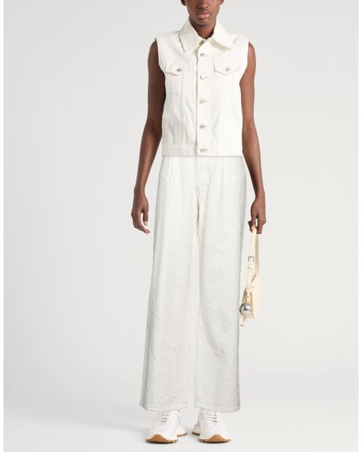 Halfboy White Jeans Cotton