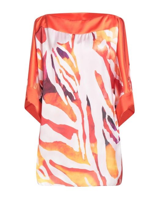 Top Camilla de color Red