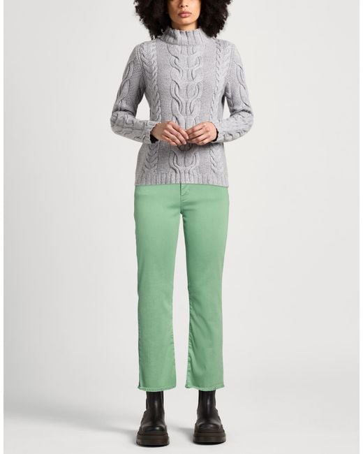 Marella Green Jeans Lyocell, Cotton, Polyester, Elastane