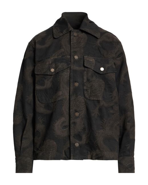 Uma Wang Black Dark Jacket Cotton