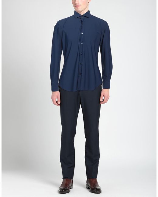 Caliban Blue Shirt for men