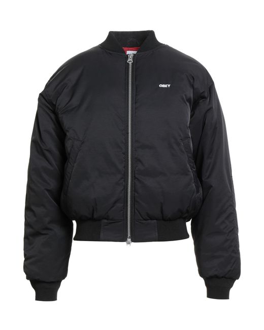 Obey Black Jacket for men