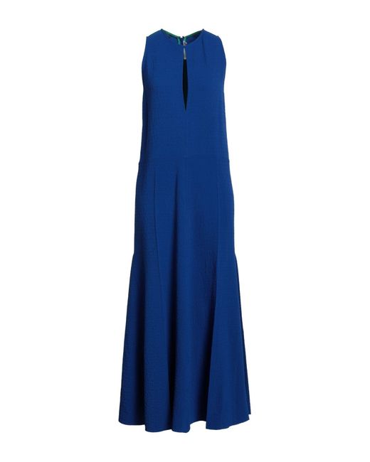 Victoria Beckham Blue Maxi Dress