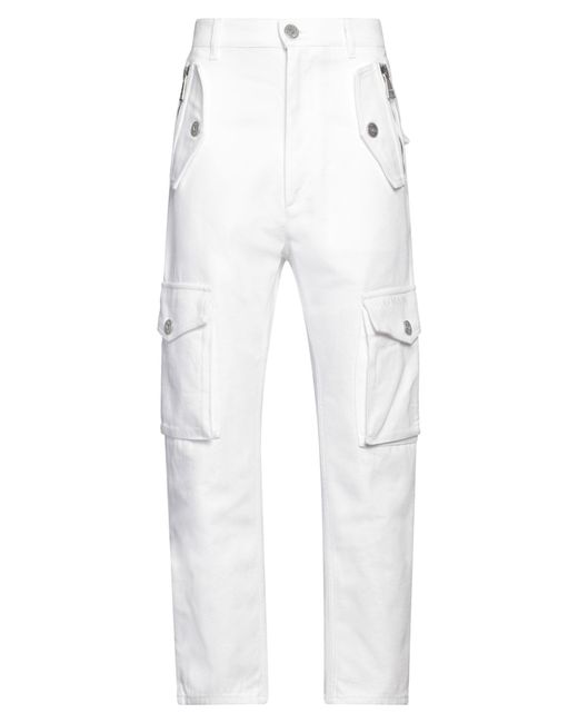 Balmain White Trouser for men