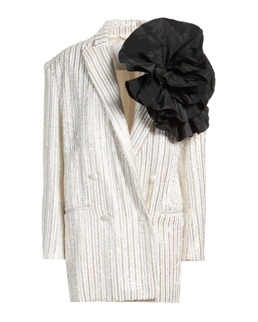 Redemption White Blazer Nylon