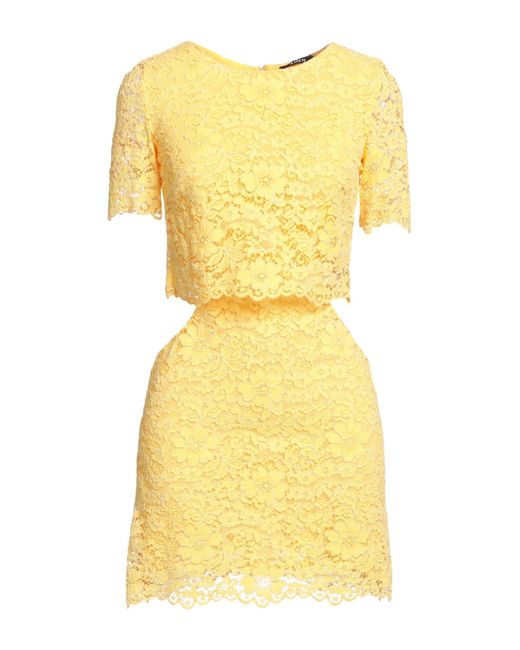 Amen Yellow Mini Dress