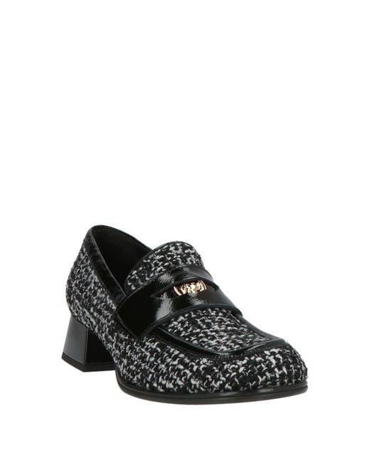 Bruglia Black Loafers Leather