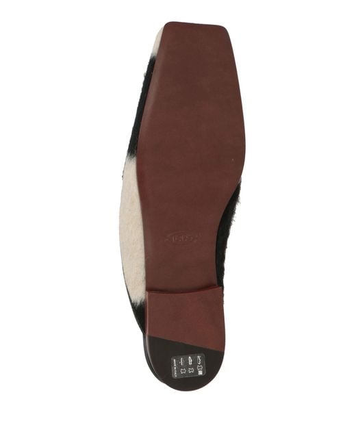 Tod's Black Mules & Clogs