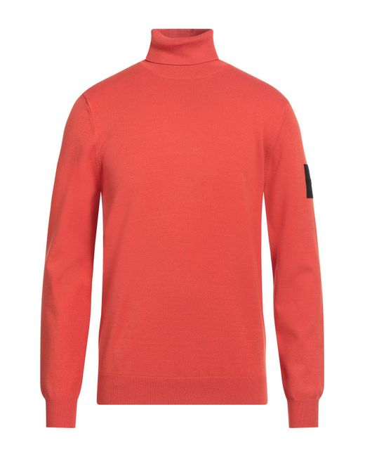 OUTHERE Red Turtleneck Recycled Viscose, Pbt for men
