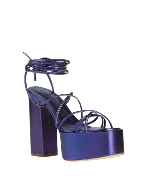 Paris Texas Blue Sandals