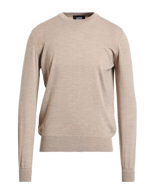 Pullover Alpha Studio de hombre de color Natural