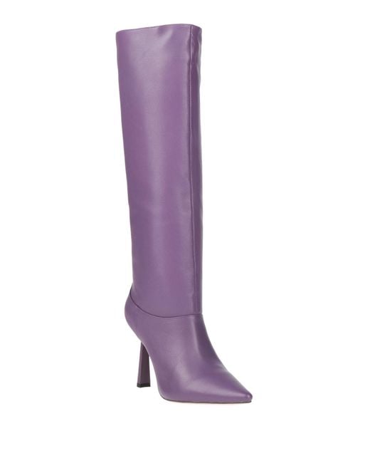 Lola Cruz Purple Boot