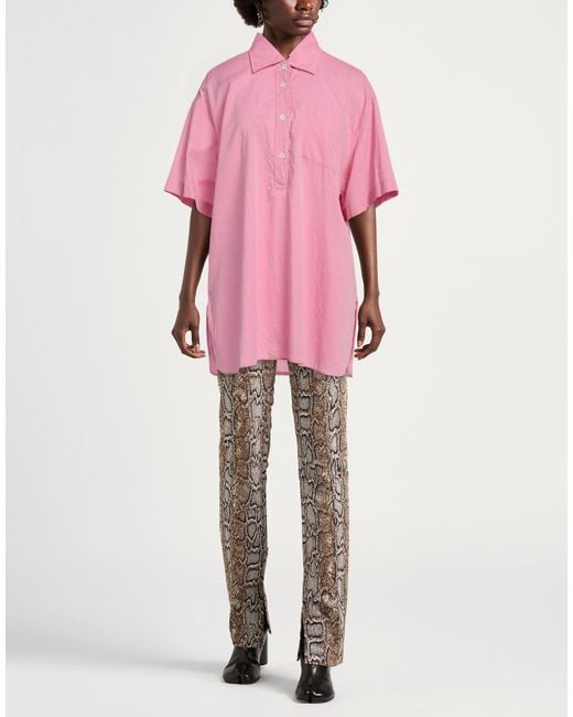 Massimo Alba Pink Top Cotton