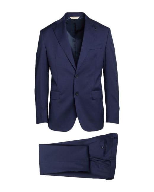 Traje Paoloni de hombre de color Blue