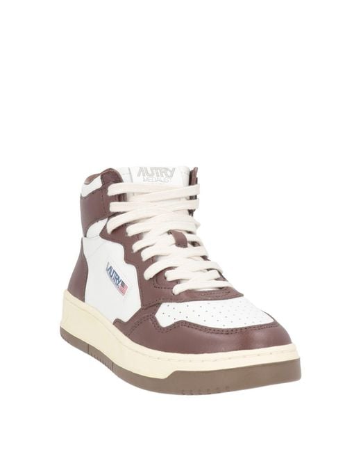 Autry Pink Sneakers Leather