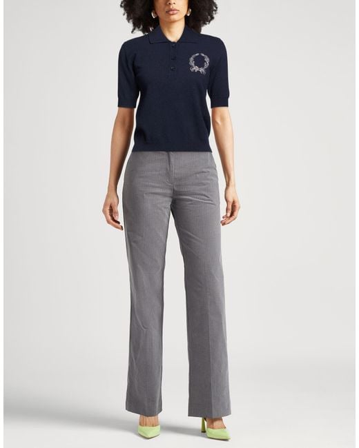 Moschino Blue Sweater Wool, Polyamide, Viscose, Cashmere