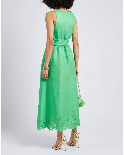 Boutique Moschino Green Maxi Dress