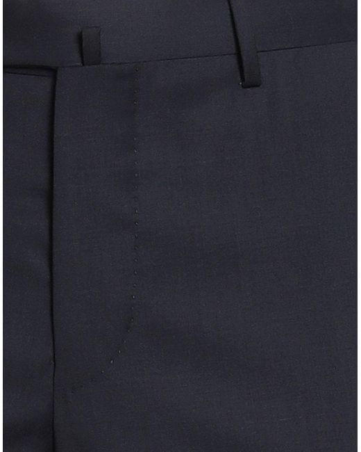 PT Torino Blue Pants Virgin Wool for men