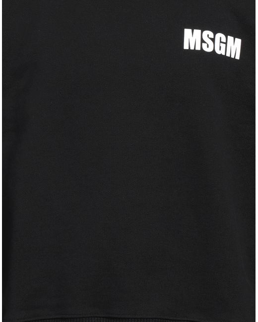 MSGM Black Sweatshirt for men