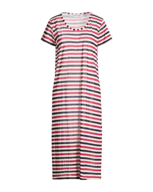 Shirtaporter Red Midi Dresses