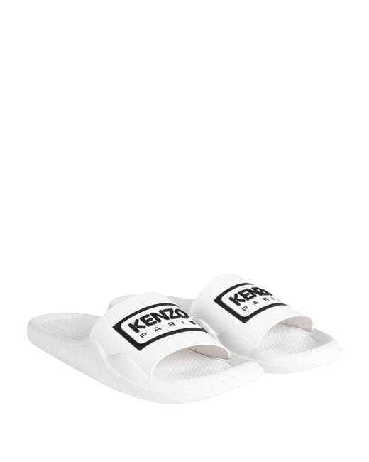 KENZO White Sandals for men