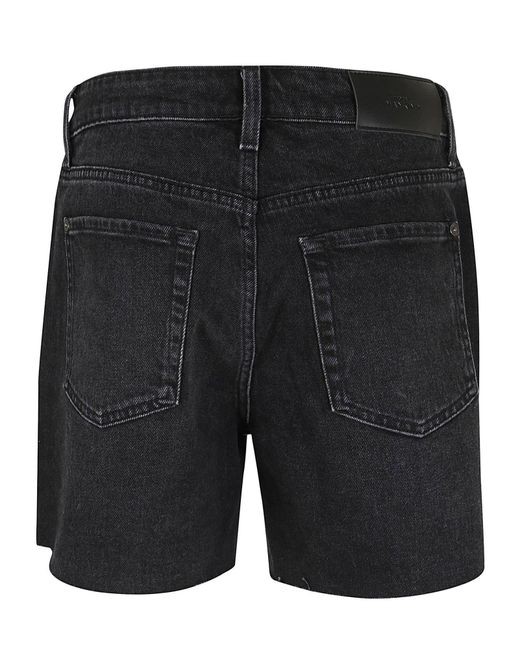 Shorts Jeans di 7 For All Mankind in Black