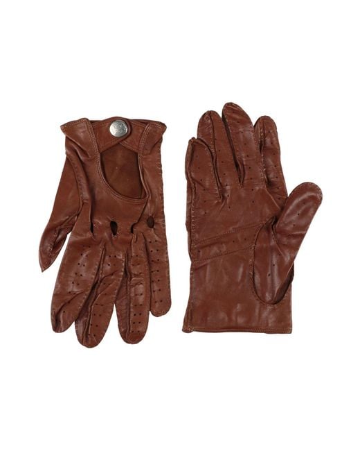 Bikkembergs Brown Gloves