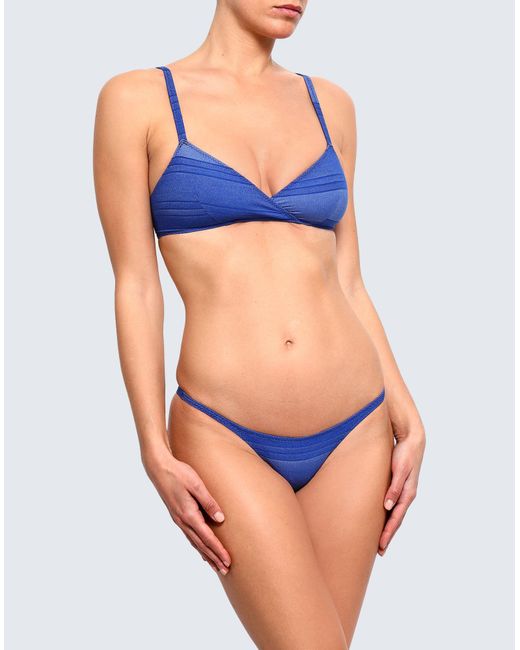 Lisa Marie Fernandez Blue Bikini