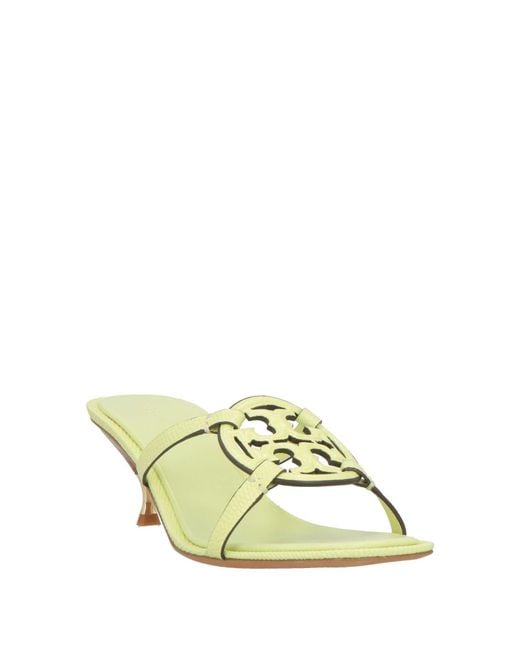 Tory Burch Metallic Sandals