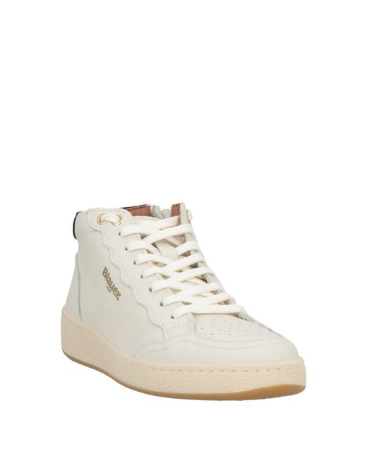 Blauer White Sneakers