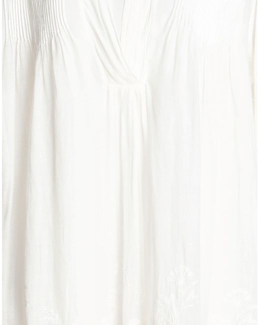 Laurence Bras White Mini Dress