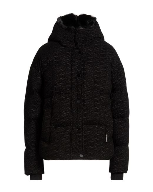 Karl Lagerfeld Black Puffer