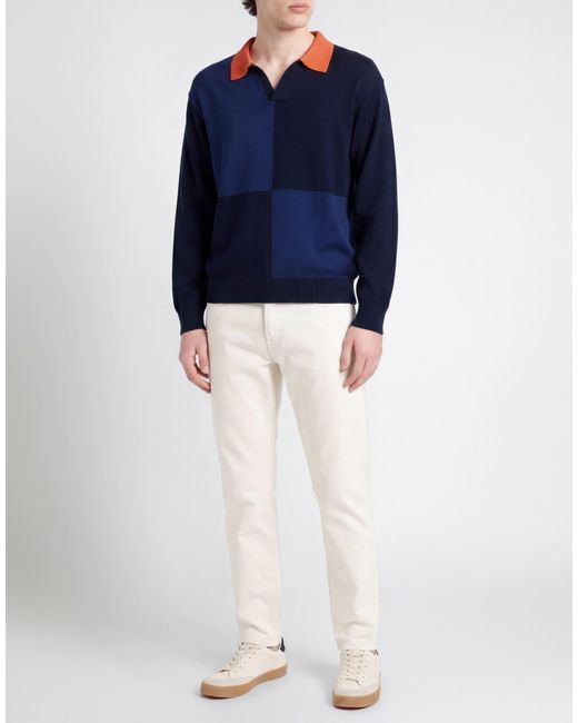 Thinking Mu Blue Midnight Sweater Organic Cotton for men