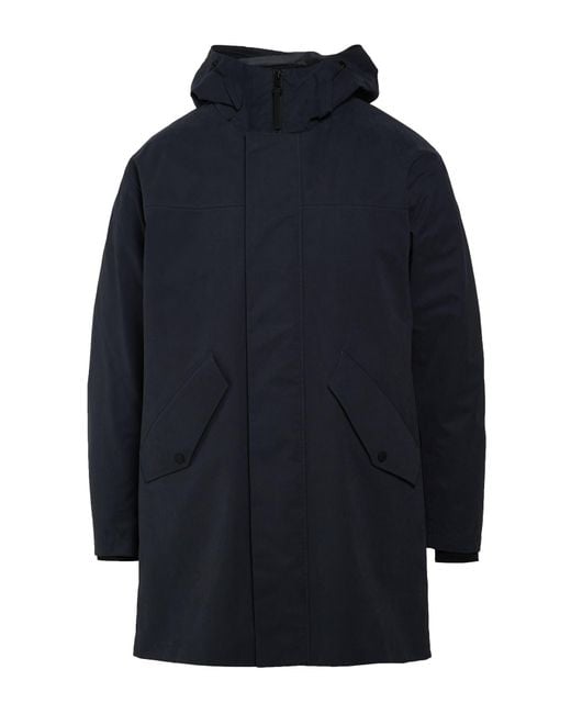 People Of Shibuya Blue Overcoat & Trench Coat for men