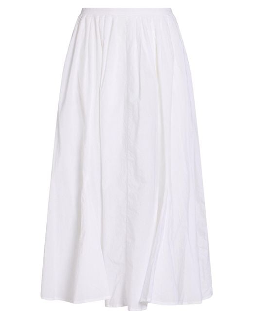 True Religion White Maxi Skirt Cotton