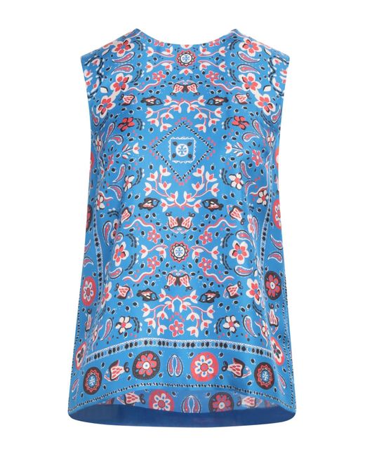 Top Tory Burch de color Blue