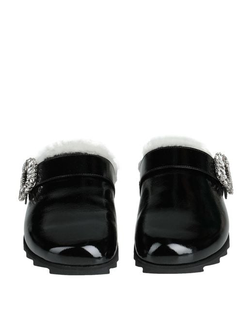 Roger Vivier Black Mules & Clogs