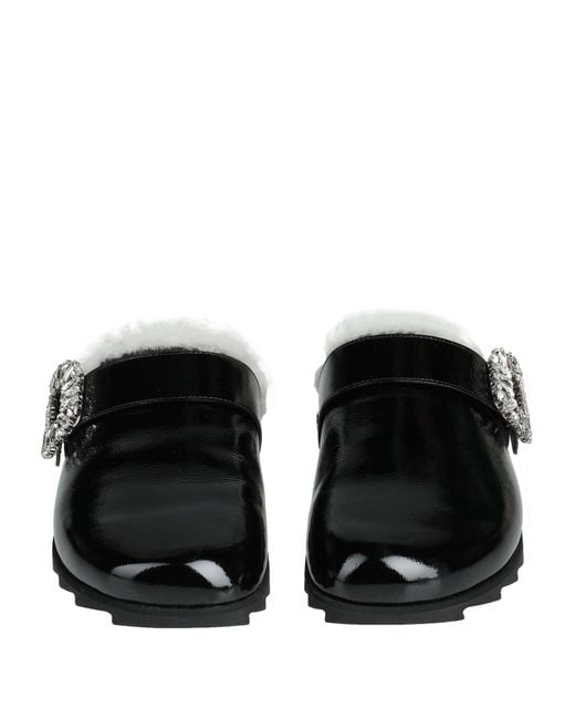 Roger Vivier Black Mules & Clogs