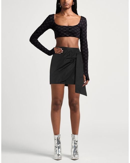 MSGM Black Minirock