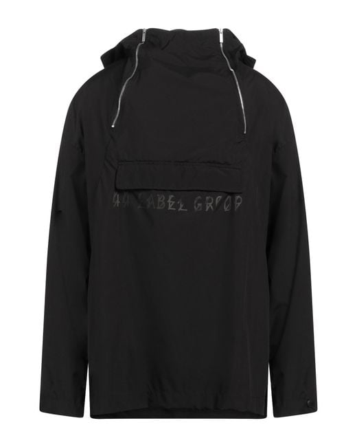 44 Label Group Black Jacket Polyester for men
