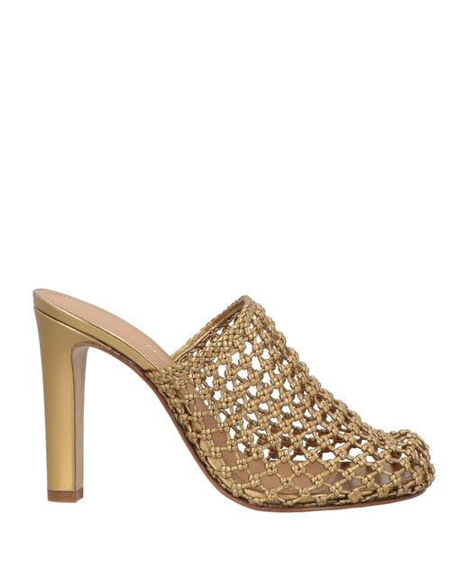 Ferragamo Metallic Mules & Clogs