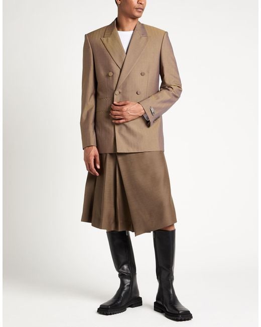 Burberry Brown Blazer Virgin Wool for men