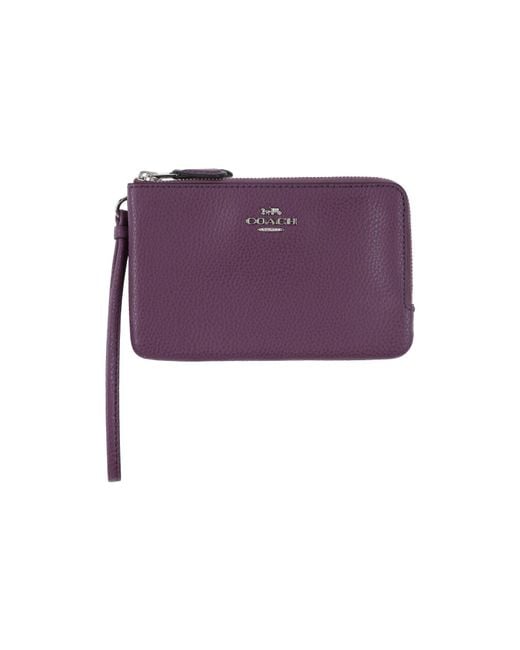 COACH Purple Wallet
