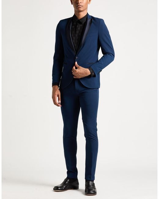 MULISH Blue Suit for men