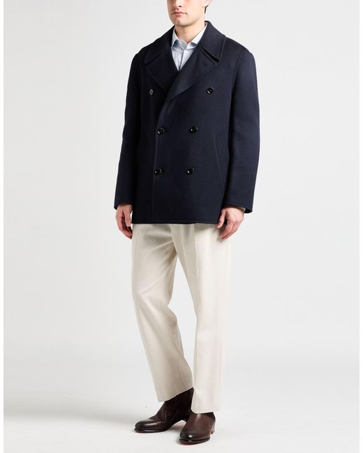 Brioni Blue Coat for men