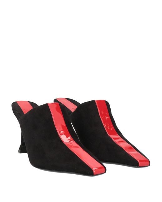Ferragamo Black Mules & Clogs Leather