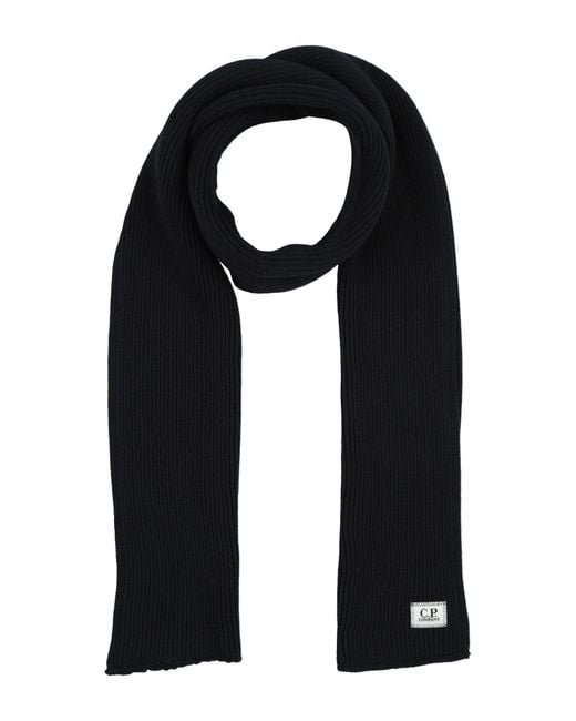 Sciarpa di C P Company in Black da Uomo