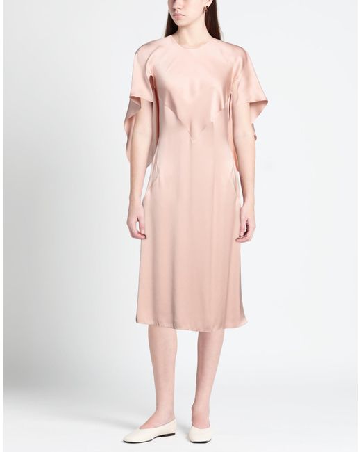 Fendi Pink Midi Dress