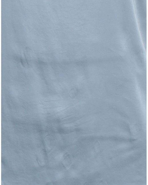 Camicettasnob Blue Top Viscose, Elastane