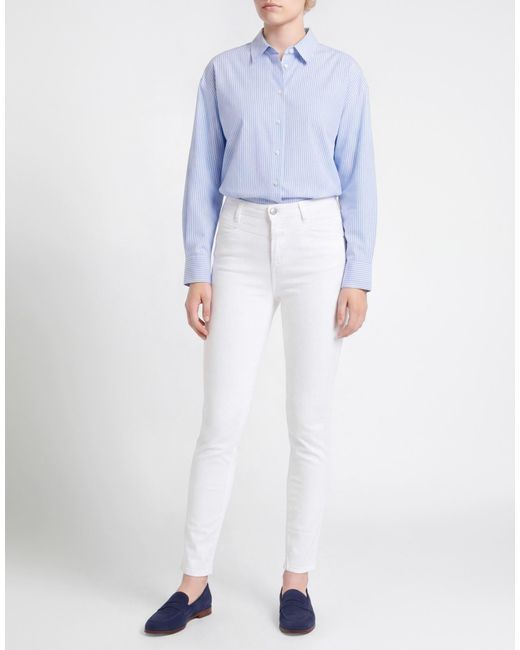 Closed White Jeans Cotton, Elastomultiester, Elastane